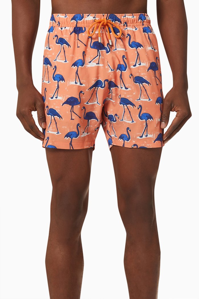 

Arthus Stretch Swim Shorts, Orange