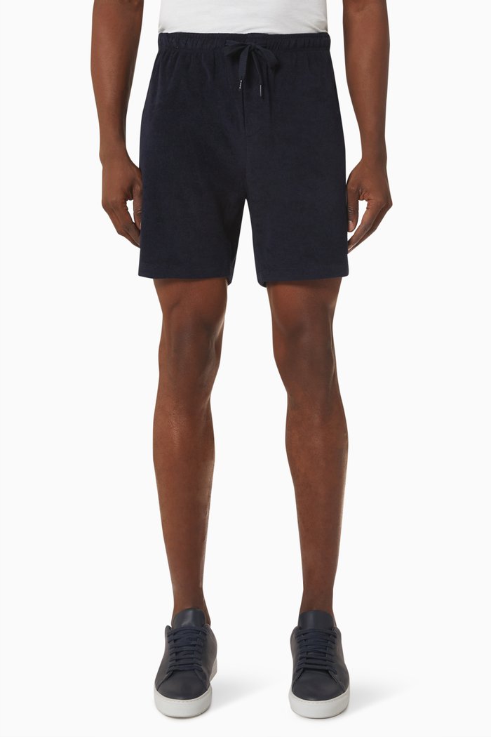

Terry Shorts in Towelling Cotton, Blue