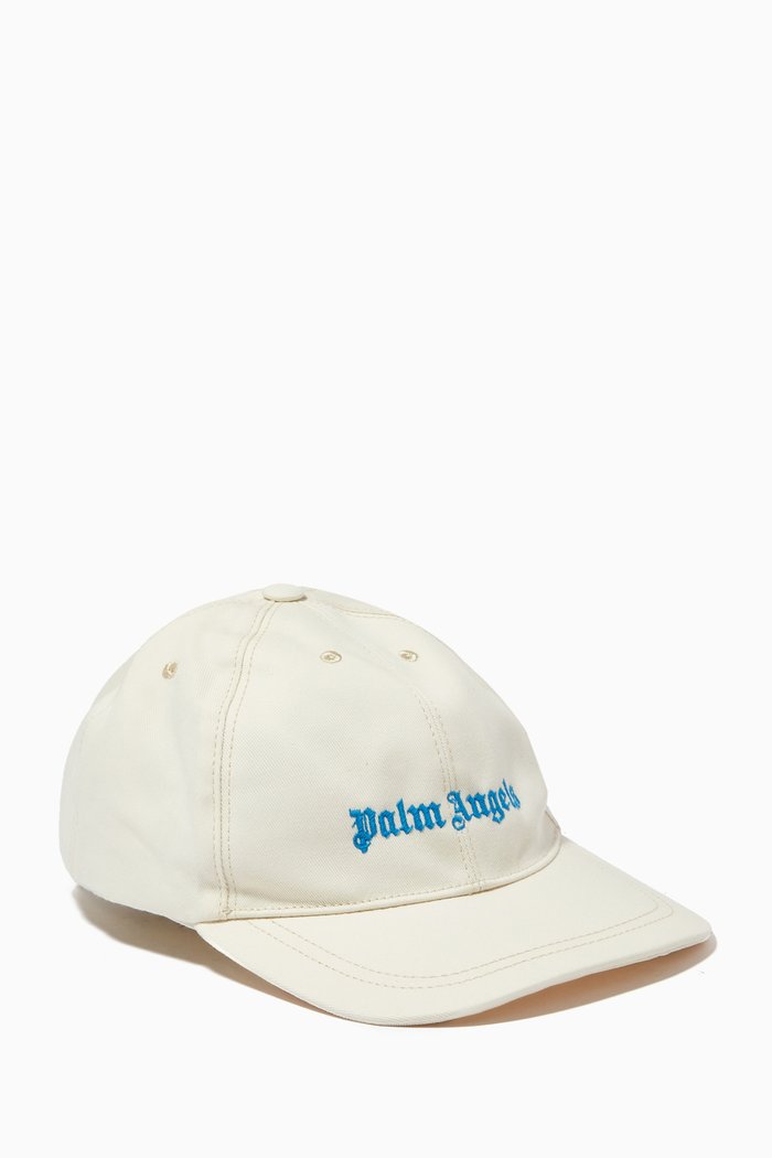 

Logo Cap in Cotton, White
