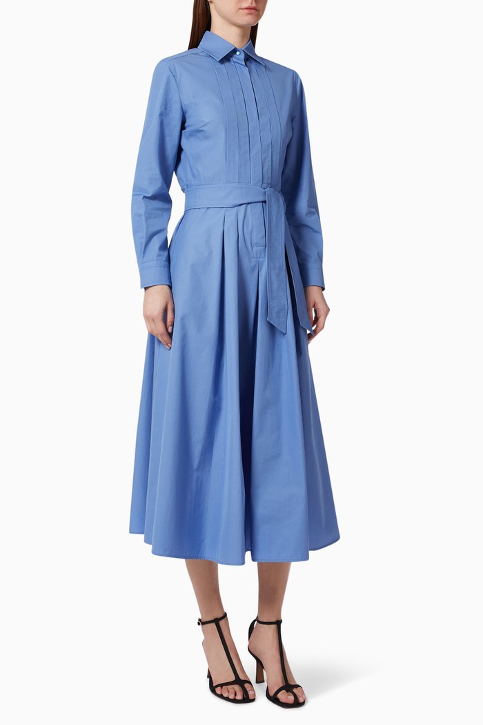 

Hangar Dress in Cotton, Blue