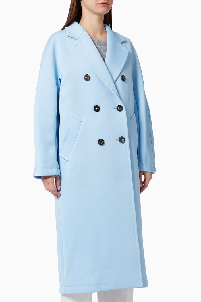 

Madame2 Coat in Technical Jersey, Blue