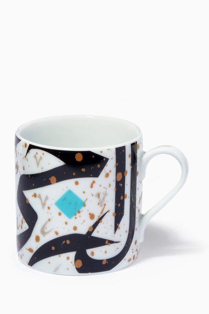 

Tarateesh Mug in Porcelain, Multicolour