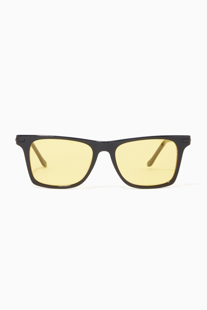 

Harper 2.0 D Frame Sunglasses in Metal & Acetate, Yellow