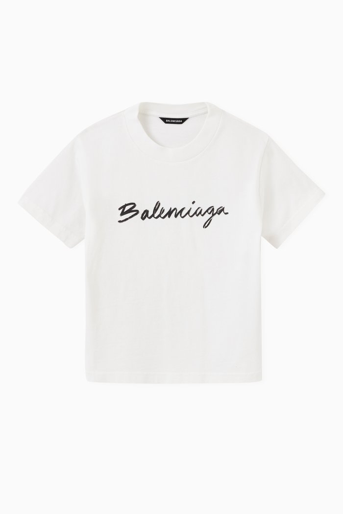 

Brush T-shirt in Cotton Jersey, White
