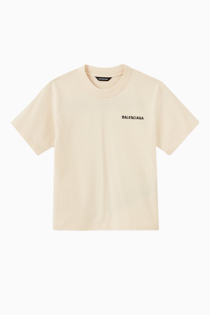 

Logo T-shirt in Cotton Jersey, Neutral