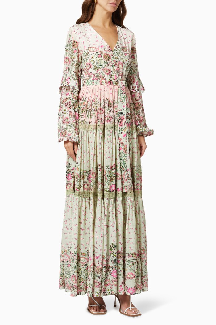 

Nora Maxi Dress, Green