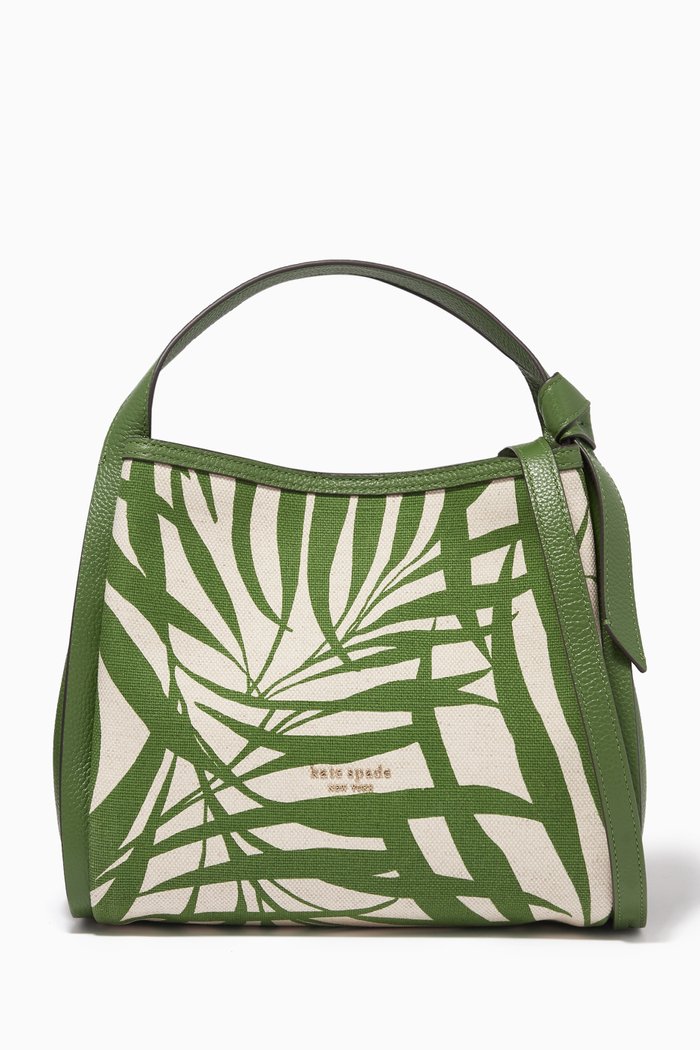 

Knott Palm Medium Tote Bag in Canvas, Green