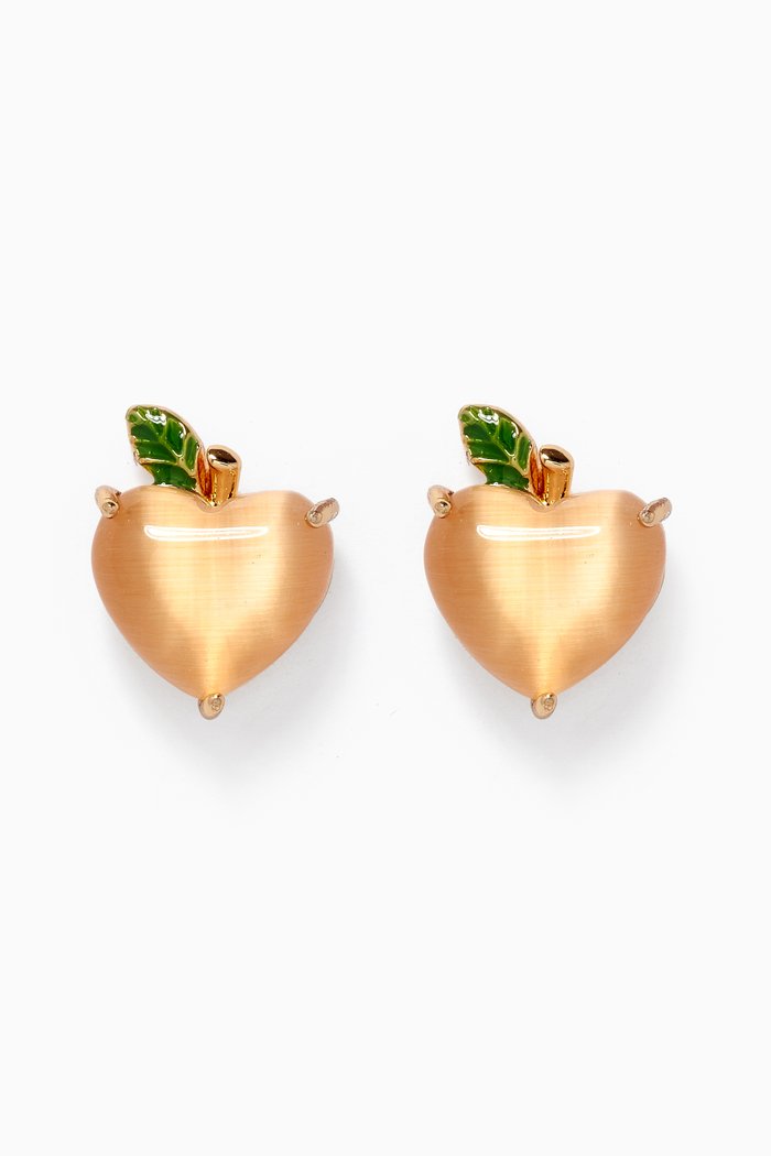 

Fruit Salad Peach Studs in Brass, Neutral