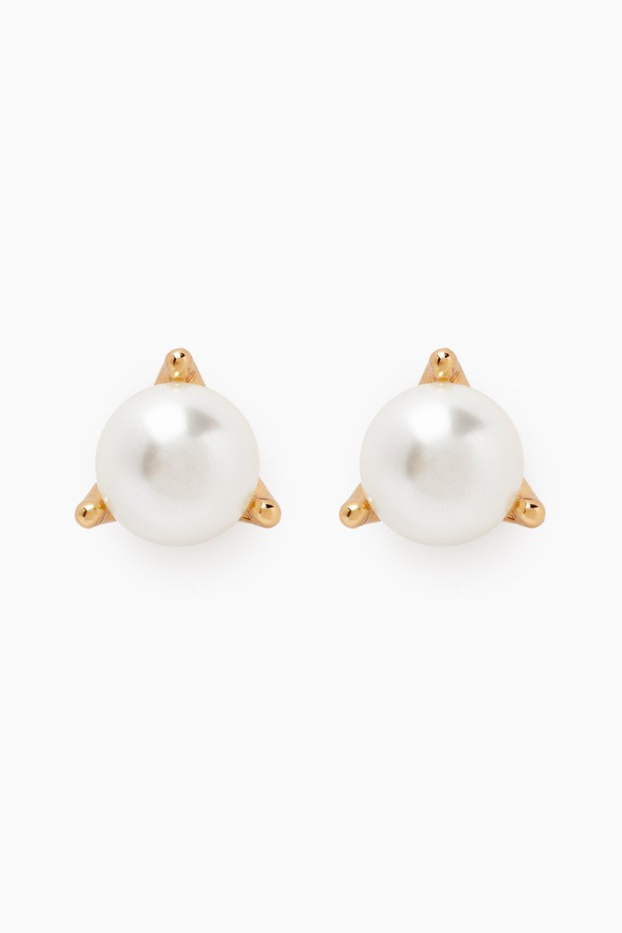 

Brilliant Statements Mini Studs in Plated Metal, Neutral