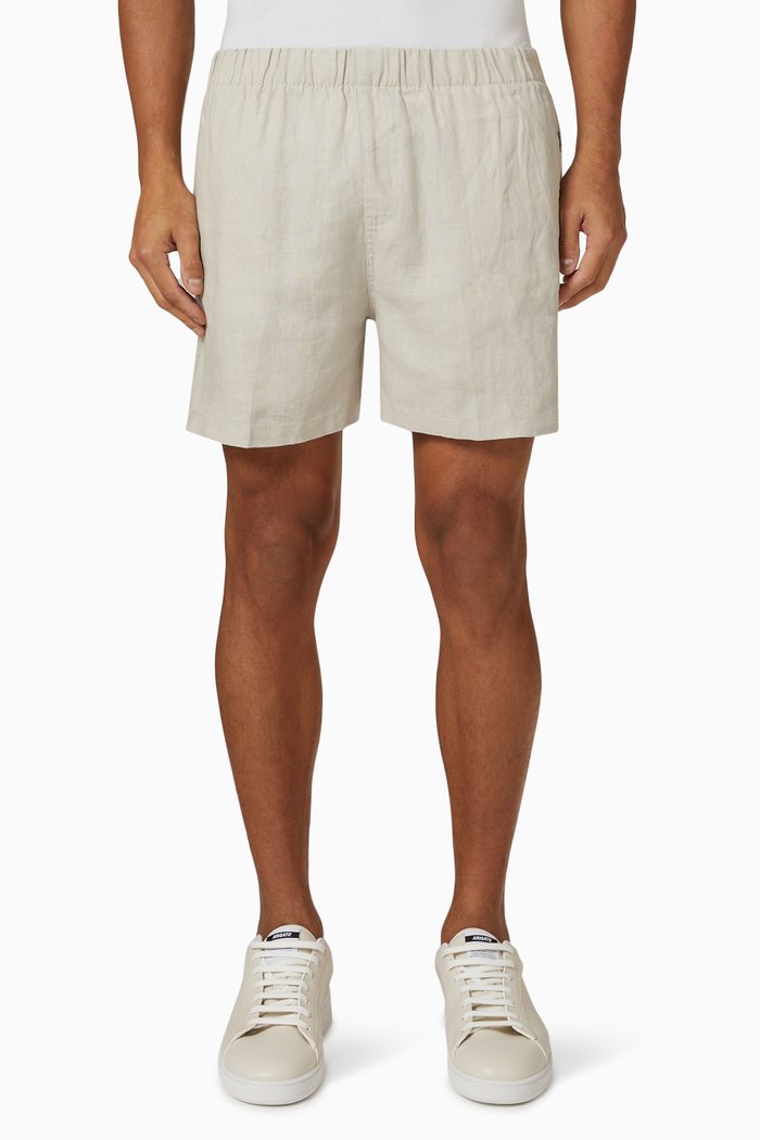 

Home Shorts in Linen, Neutral