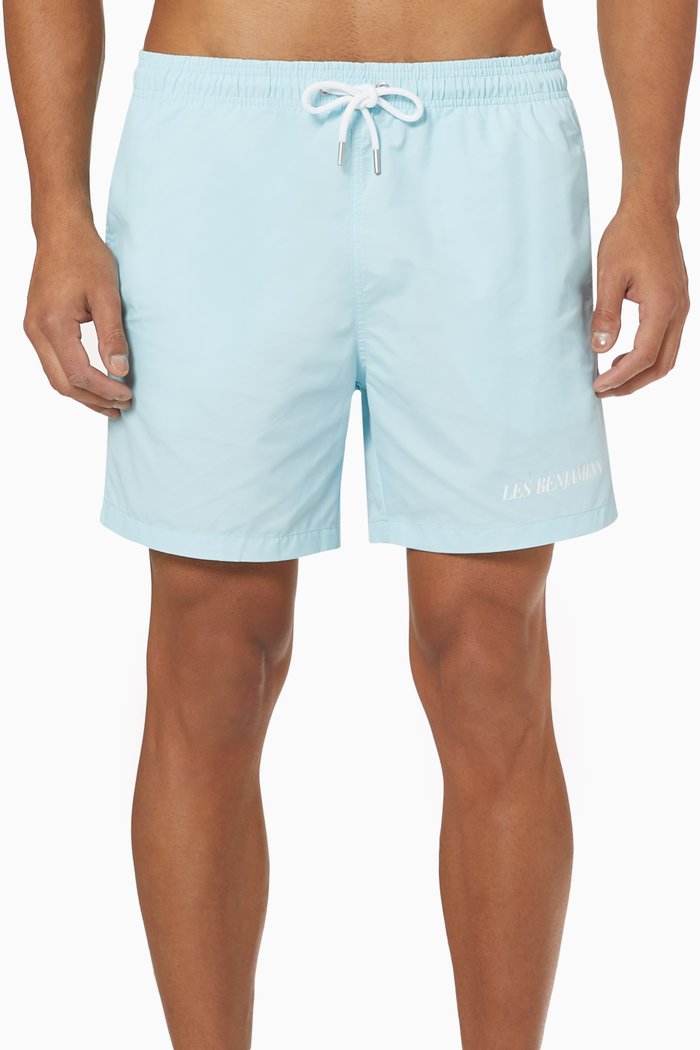 Swimshorts in Nylon, Blue
