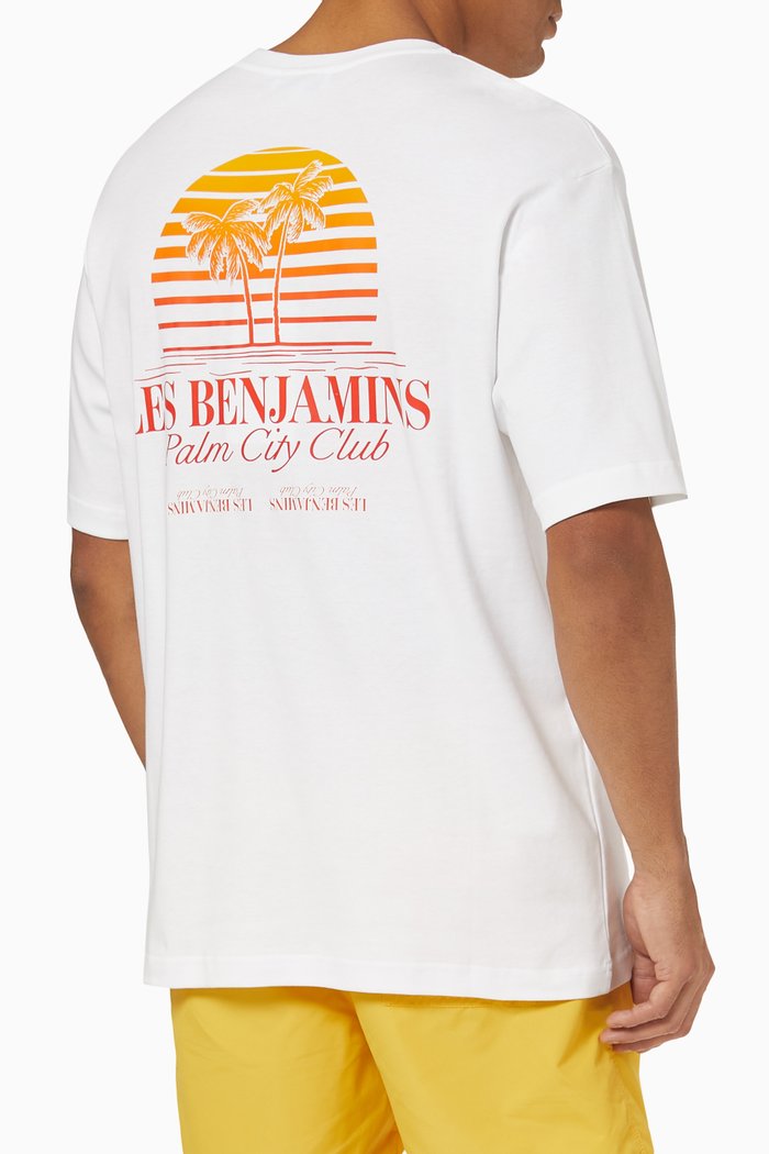 Oversized T-shirt in Cotton Jersey, White