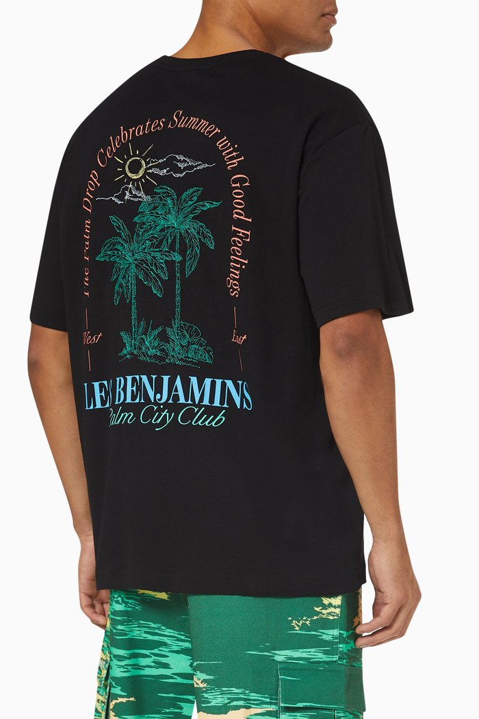 

Oversized T-shirt in Cotton Jersey, Black