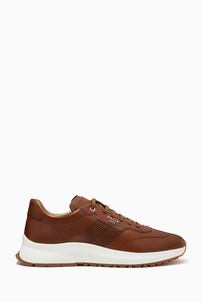 

Davor Sneakers in Leather, Brown