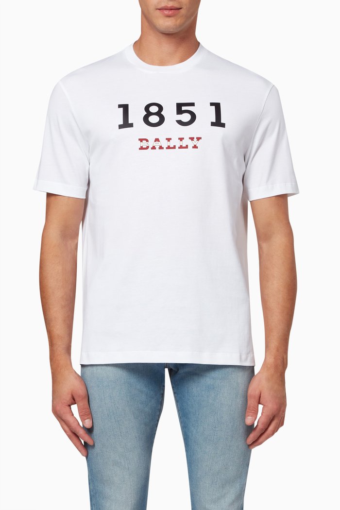 

1851 T-shirt in Cotton, White