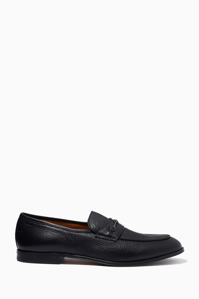 

Weram Loafers in Leather, Black