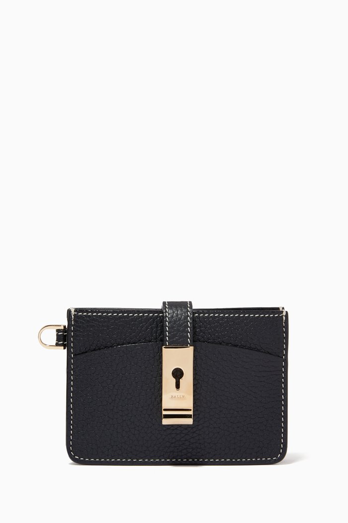 

Ava Card Holder in DriTan™ Calf leather, Black