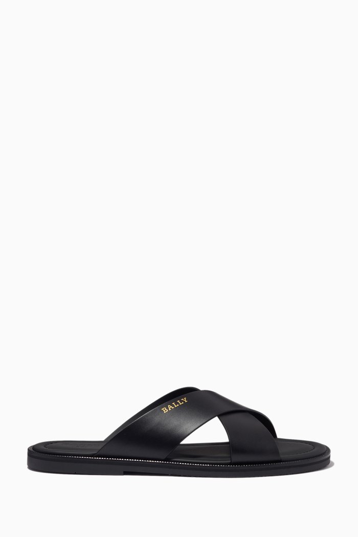 

Jair Sandals in Leather, Black