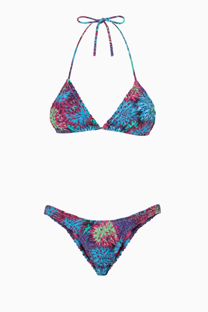 

Guia Bikini Set in ECONYL®, Blue
