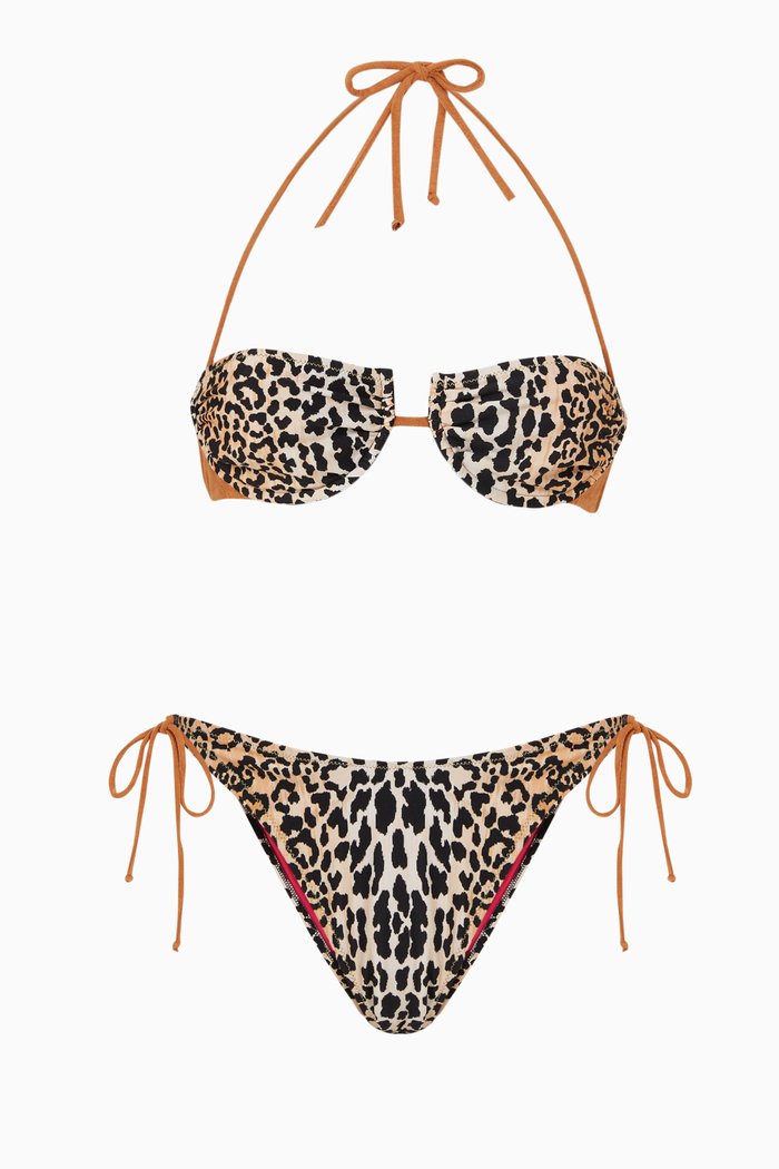 

Penny Swimsuit in ECONYL®, Brown