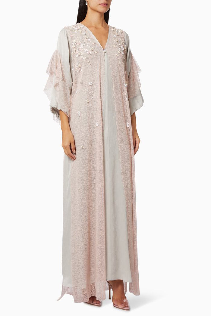 Floral Kaftan, Pink