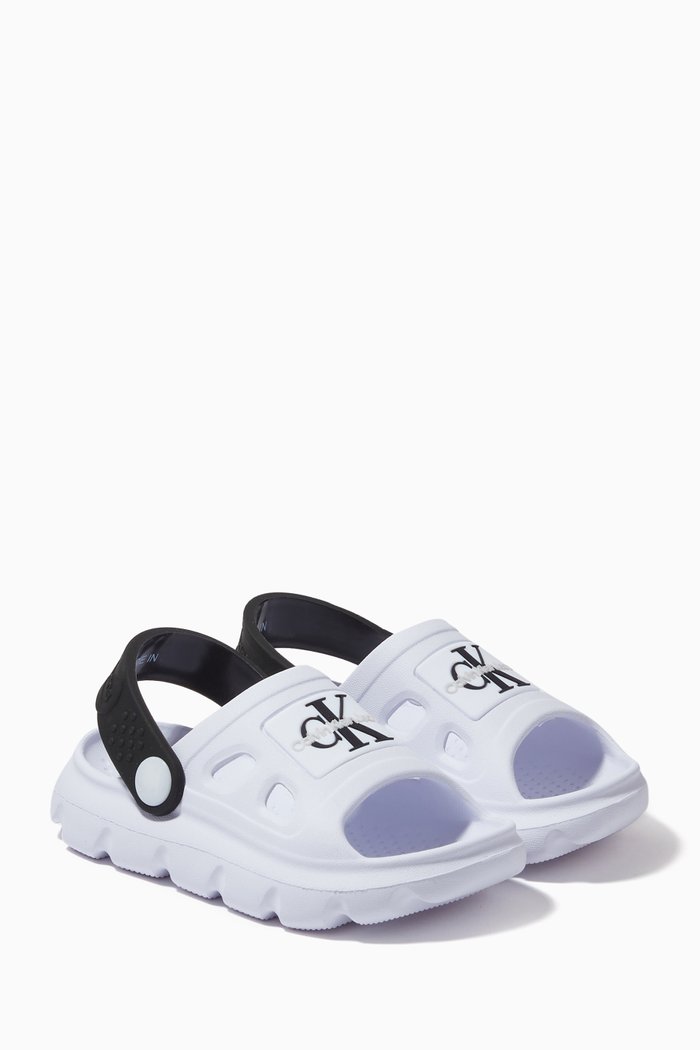 

Clog Sandals in Rubber, White