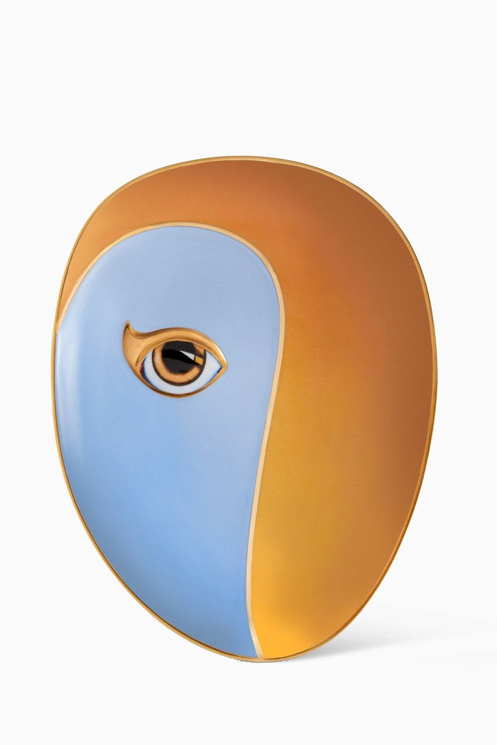 

Lito Vide Poche Dish in 24kt Gold & Porcelain, Multicolour