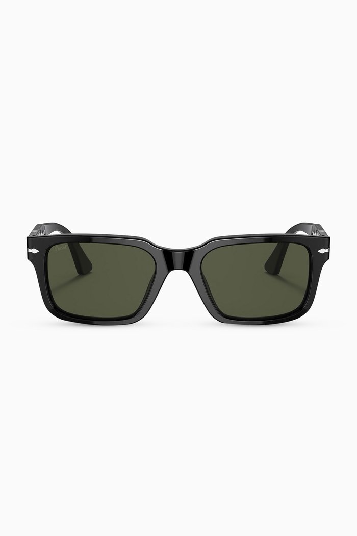 

PO3272S Sunglasses in Acetate, Black