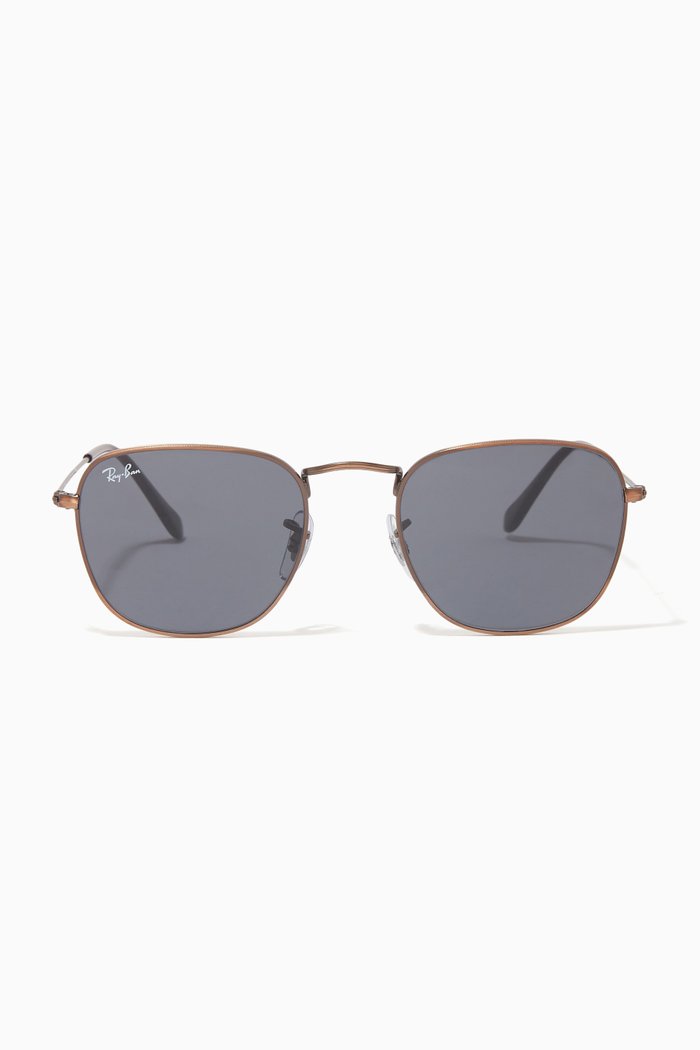 

Squared Sunglasses in Metal, Silver
