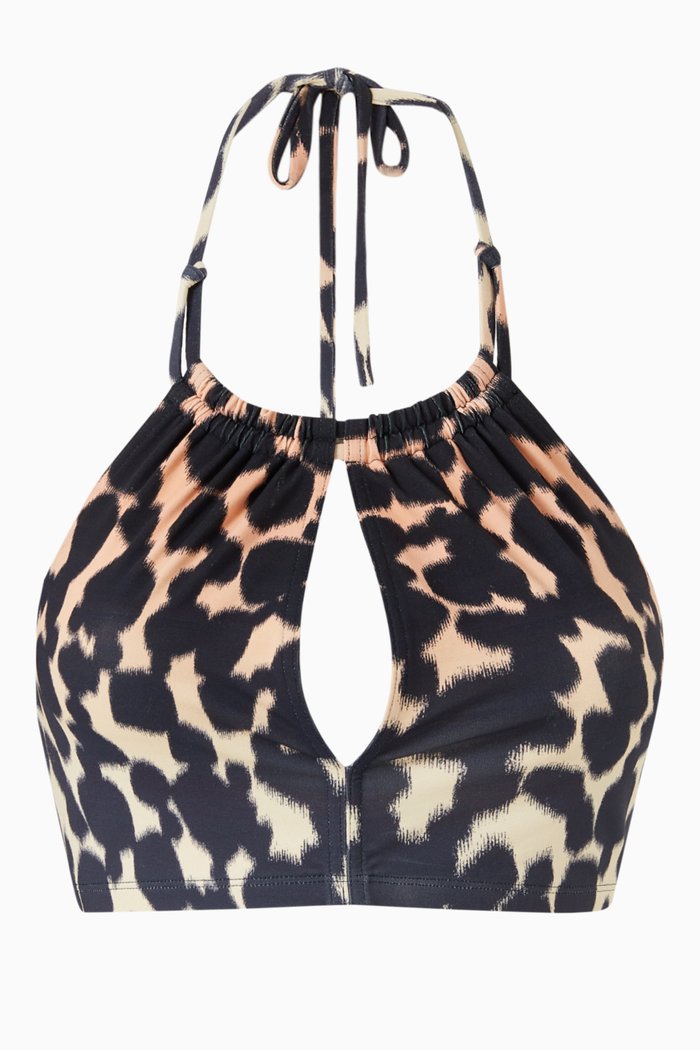 

Dalia Bikini Top, Brown
