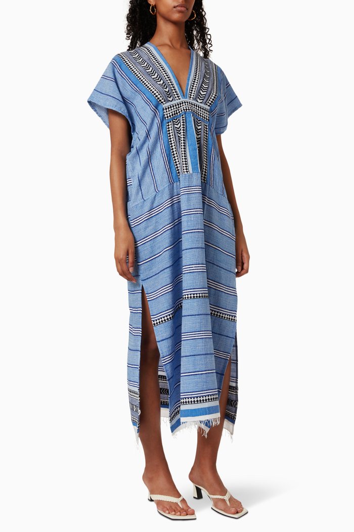 

Neela Long Caftan, Blue