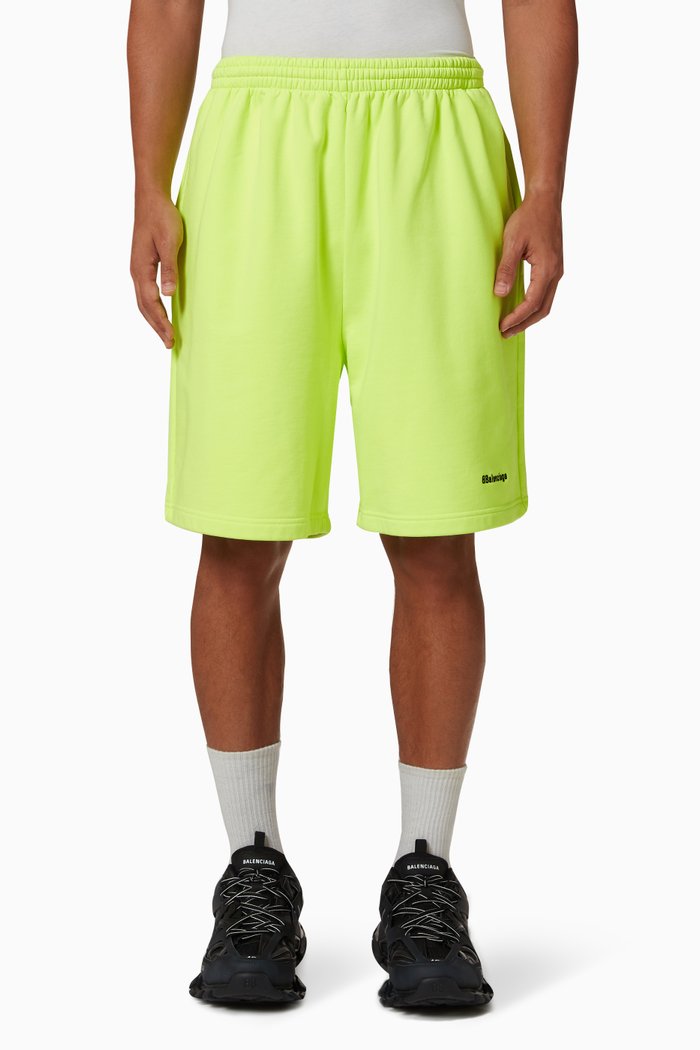 

BB Corp Sweatshorts in Curly Fleece, Yellow