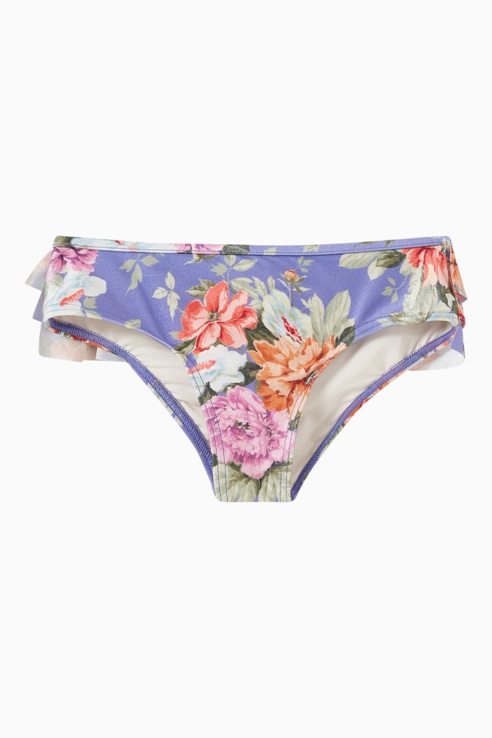 

Pattie Frill Bikini Bottom, Purple