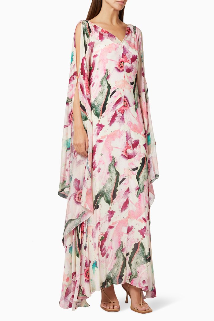 

Floral Maxi Dress, Green