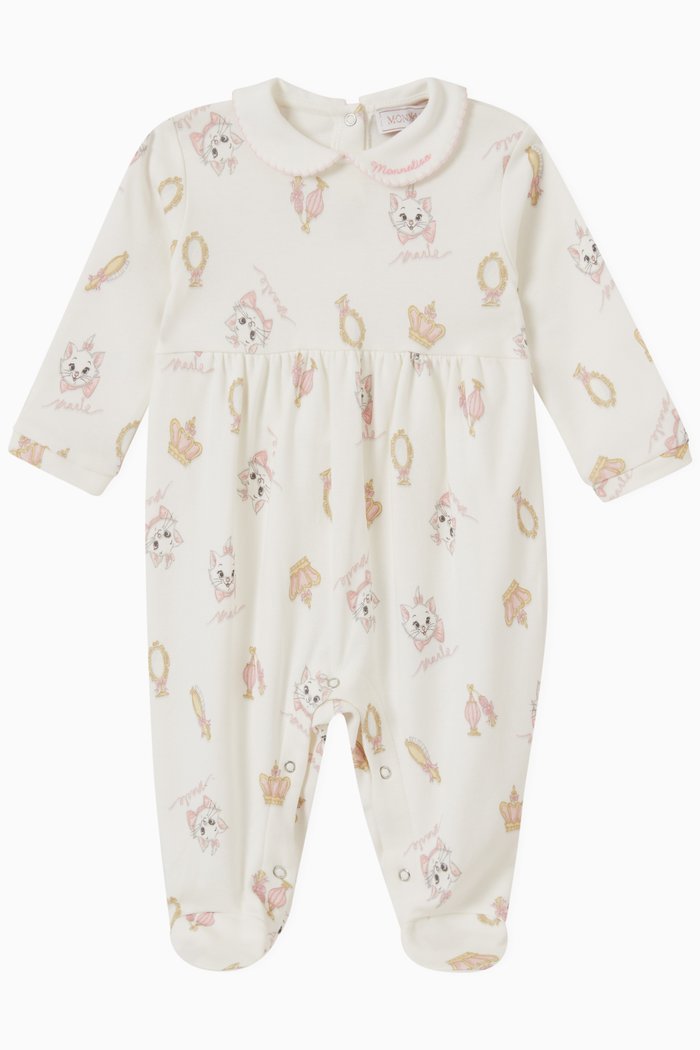 

Marie Print Pyjama in Cotton, Neutral