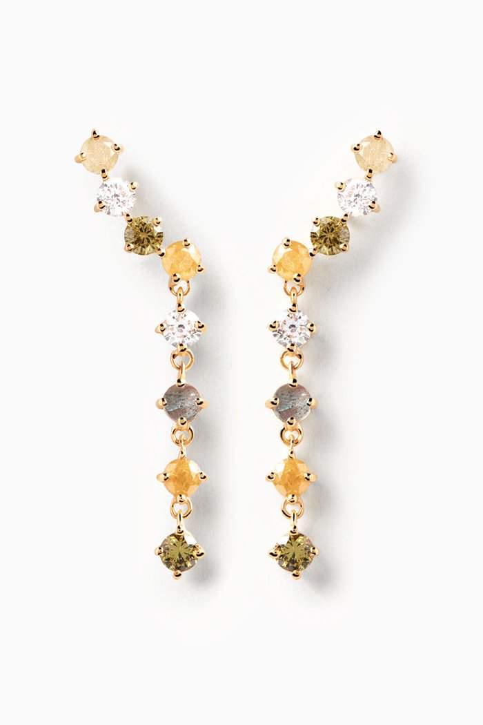 

Panorama Stud Earrings in 18kt Gold-plated Sterling Silver