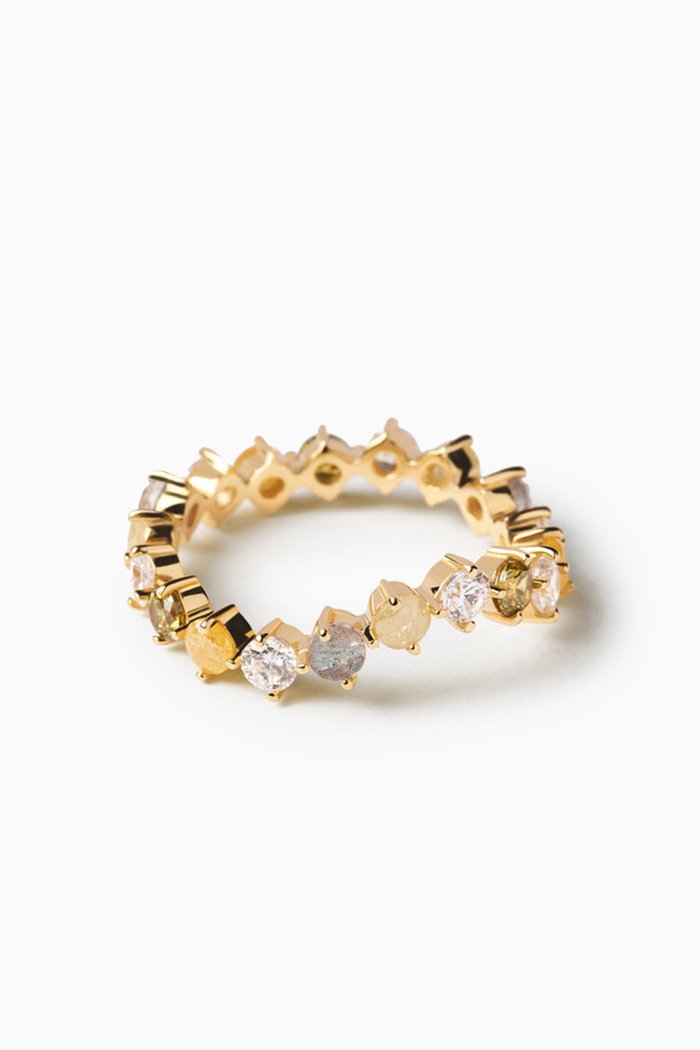 

April Ring in 18kt Gold-plated Sterling Silver