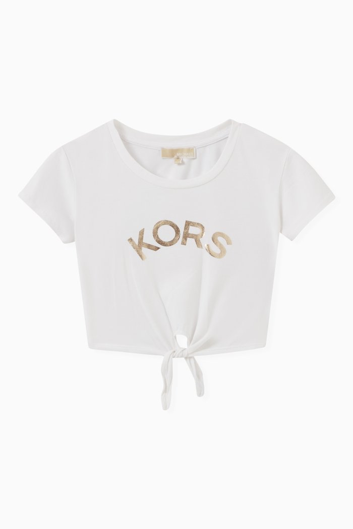 

Foil Logo T-shirt in Jersey, White