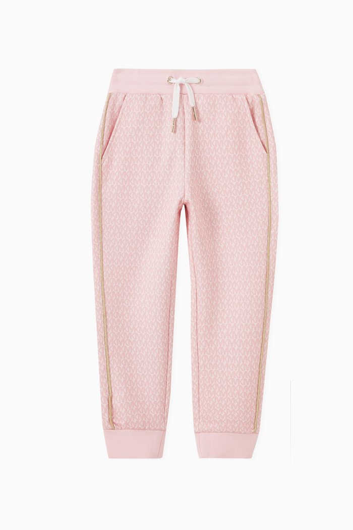 

Monogram Sweatpants in Viscose Blend, Pink