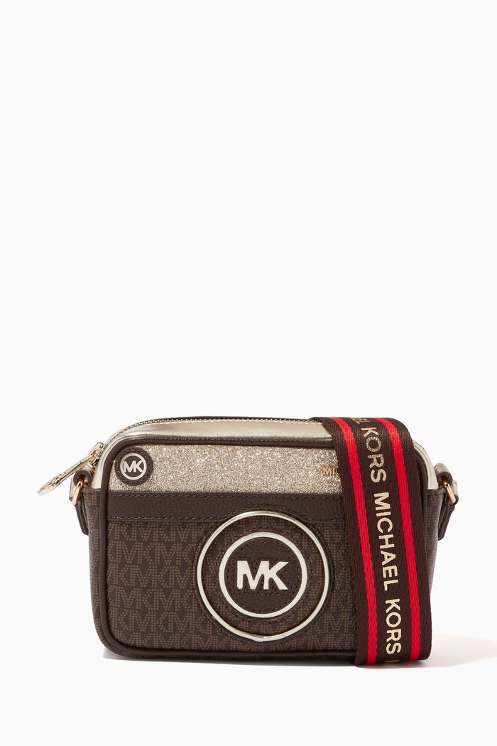 

Logo Camera Bag, Brown