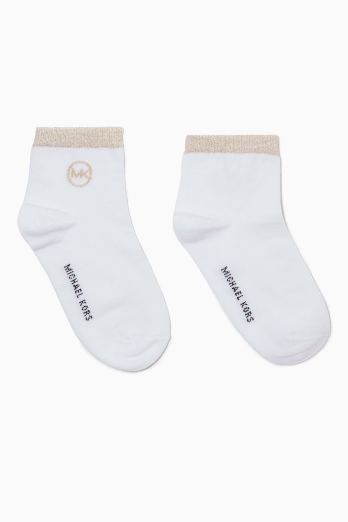

Logo Socks in Cotton, White