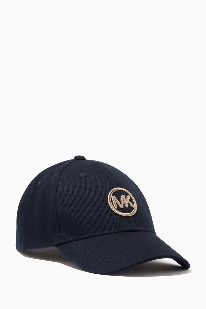 

Embroidered Logo Cap in Cotton Twill, Blue