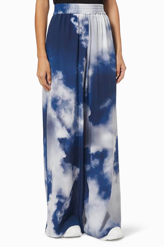 

Blue Sky Pyjama Pants in Silk