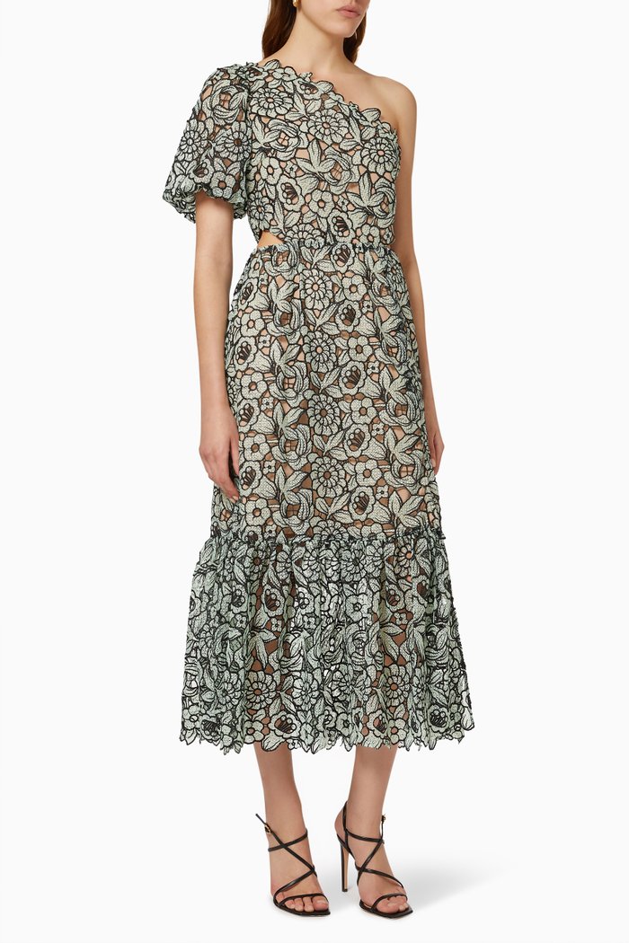 

Alina One Shoulder Dress, Multicolour