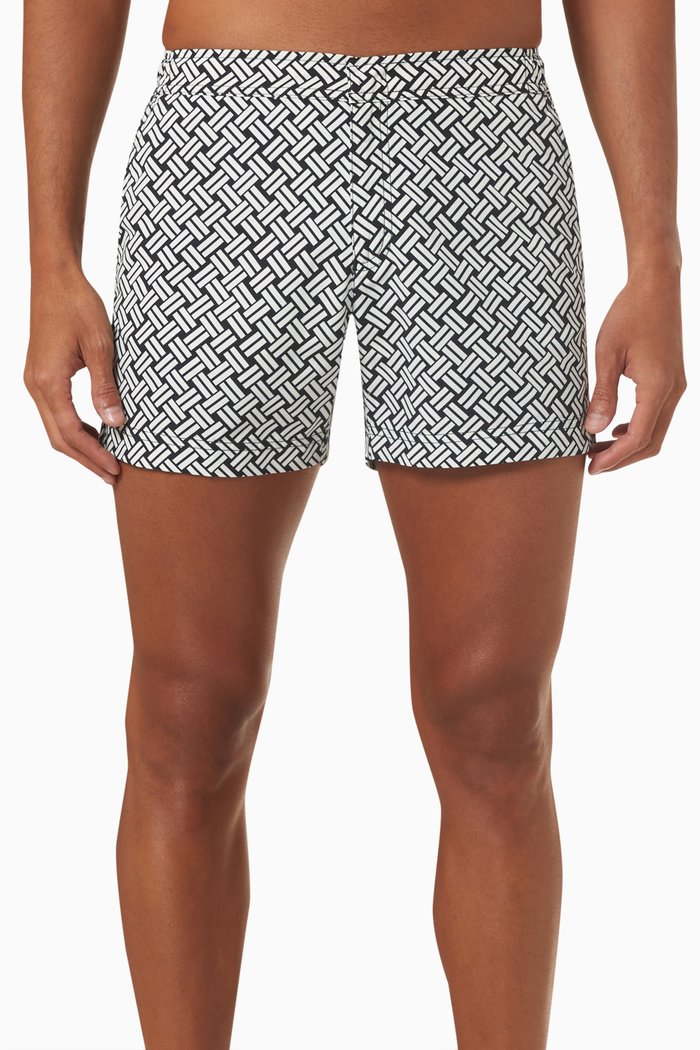 

Andy Swim Shorts in Nylon, Black