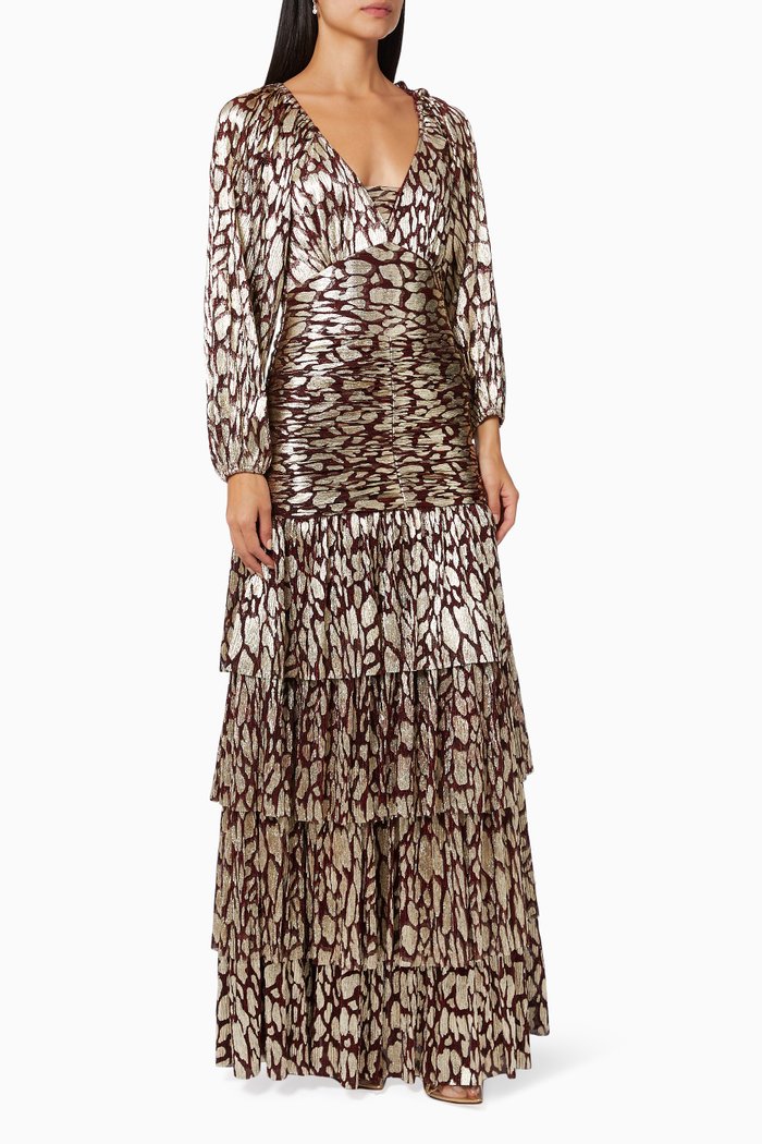 

Shimmer Gown, Burgundy