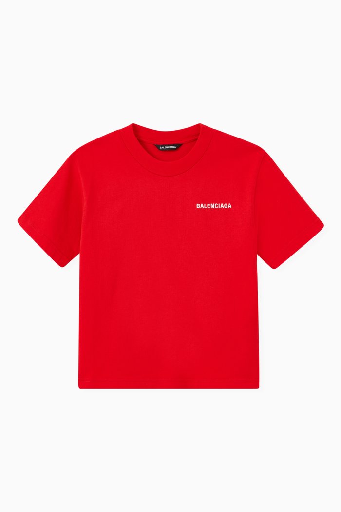 

Logo T-shirt in Cotton Jersey, Red
