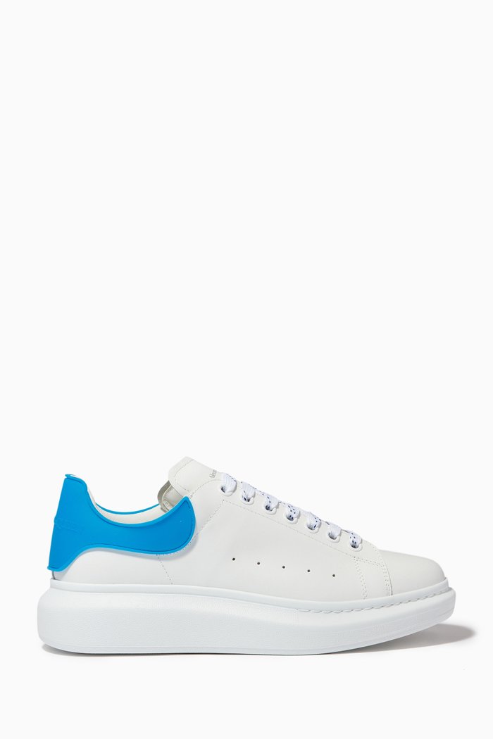 

Oversized Sneakers in Leather, Multicolour