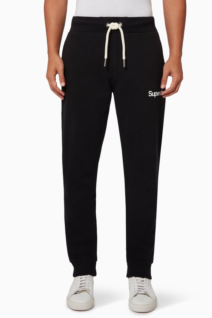 

Vintage CL Classic Joggers in Cotton, Black