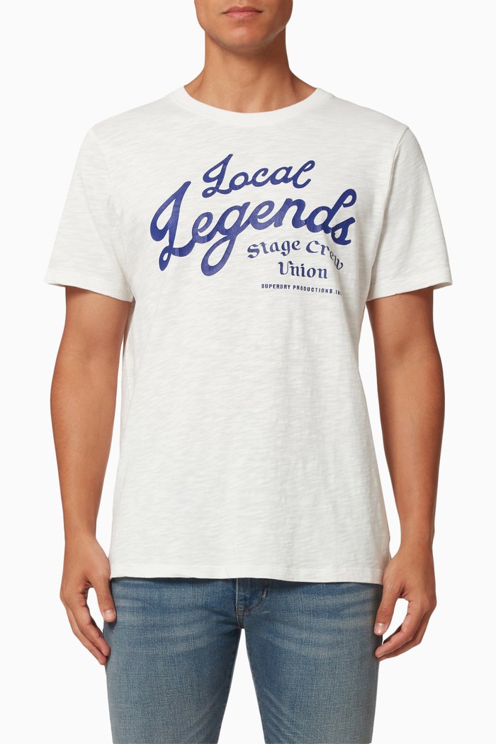 

Vintage Merch Store T-shirt in Cotton Jersey, Neutral